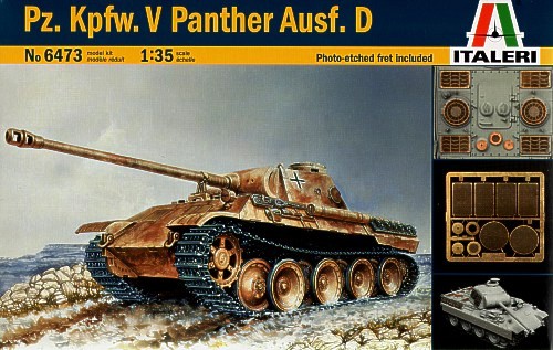Italeri 6473 - Pz. Kpfw. V Panther Ausf. D