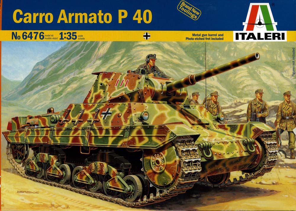 Italeri 6476-  Carro armato P 40