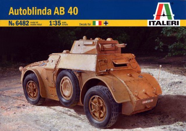 Italeri 6482 - Autoblinda AB 40