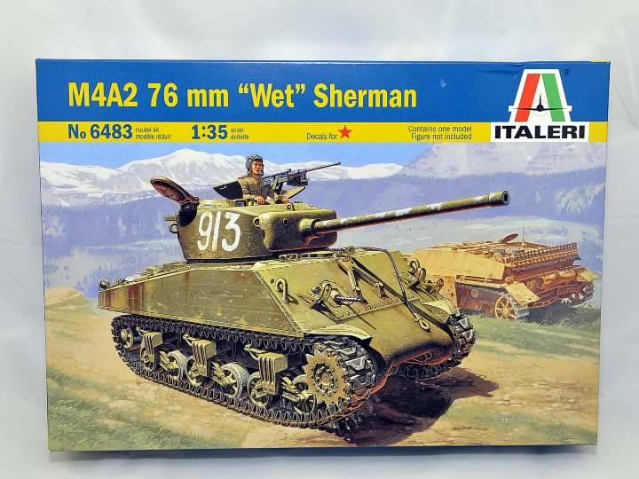 Italeri 6483 - M4A2 76mm Wet Sherman