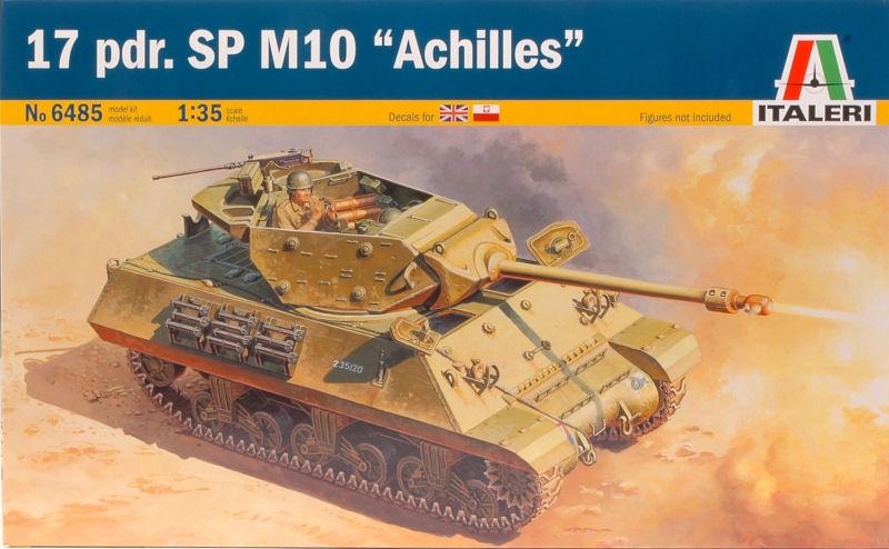Italeri 6485 - 17 pdr. SP M10 Achilles