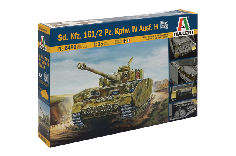 Italeri 6486 - Sd.Kfz. 161/2 Pz. Kpfw. IV Ausf. H
