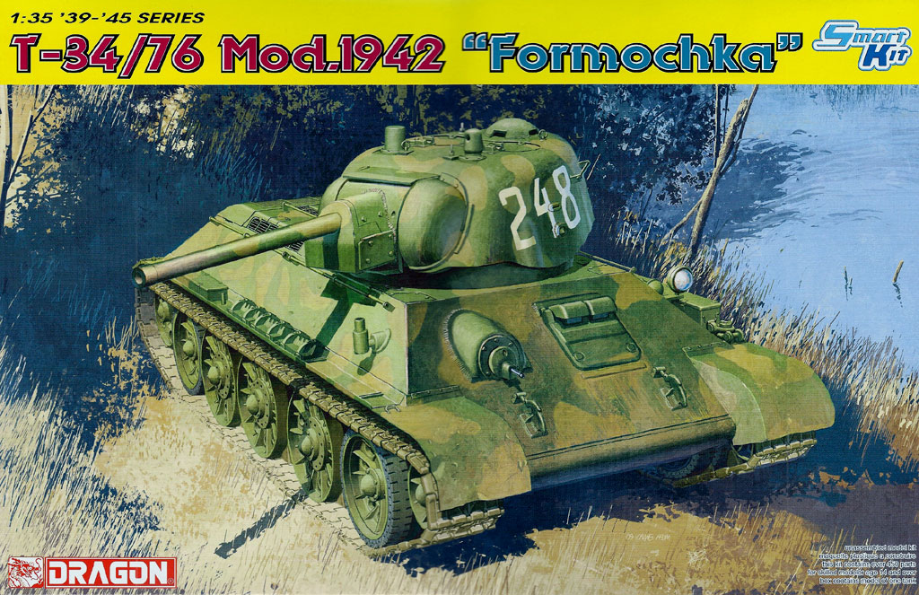 Dragon 6487 - T-34/76 Mod. 1942 Formochka