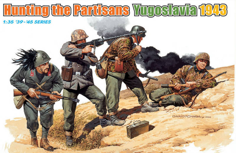 Dragon 6491 - Hunting The Partisan Yugoslavia 1943