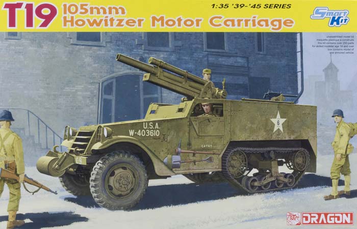 Dragon 6496 - T19 105mm Howtzer Motor Carriage