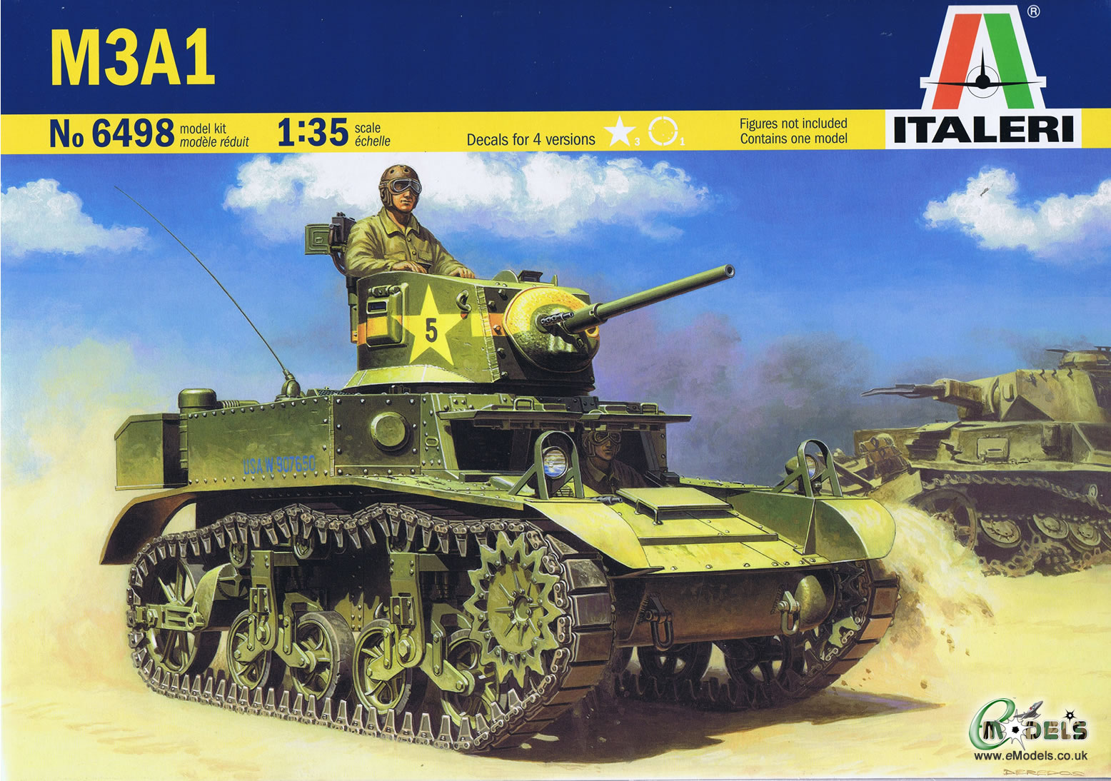 Italeri 6498 - M3 A1