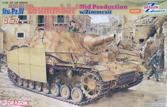 Dragon 6500 - Brummbar Mid W/Zimmerit Mid Production