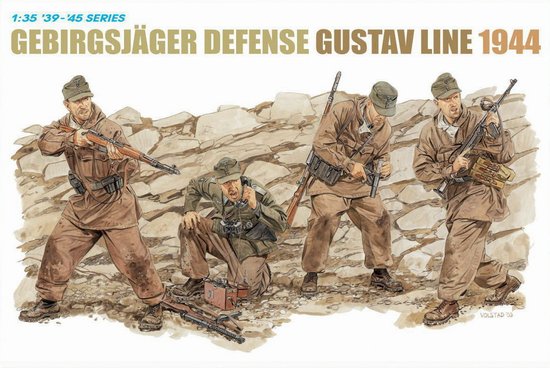 Dragon 6517 - Gebirgsjager Defense Line 1944