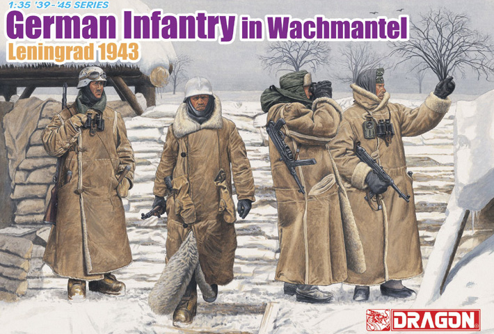Dragon 6518 - German Infantry in Wachtmantel