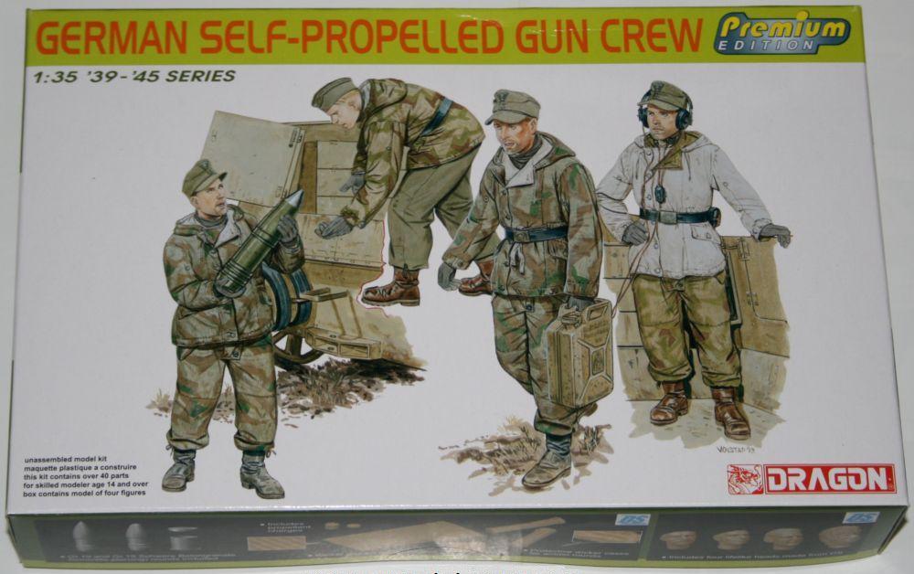 Dragon 6530 - German Self Propellend gun Crew Premim Edition
