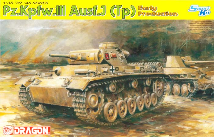 Dragon 6543 - Pz.kpfw.III Ausf.J (Tp) Early Production