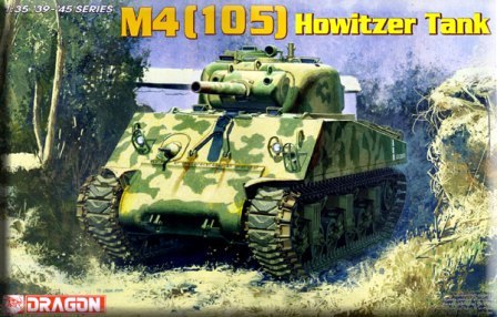 Dragon 6548 - M4 (105) Howitzer Tank