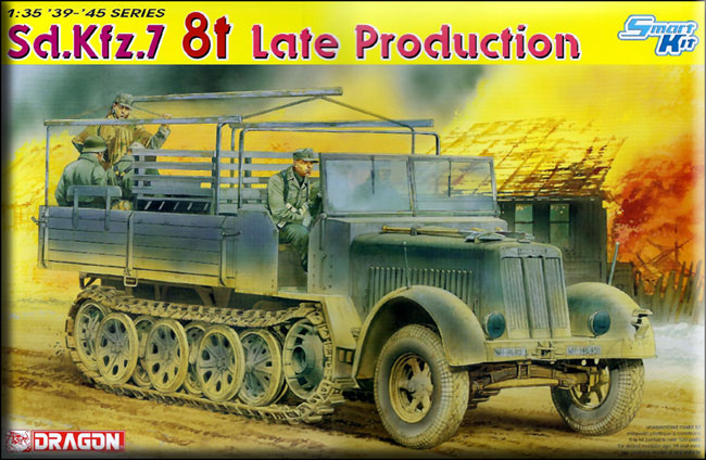 Dragon 6562 - Sd. Kfz. 7,87 Half Track Late Production
