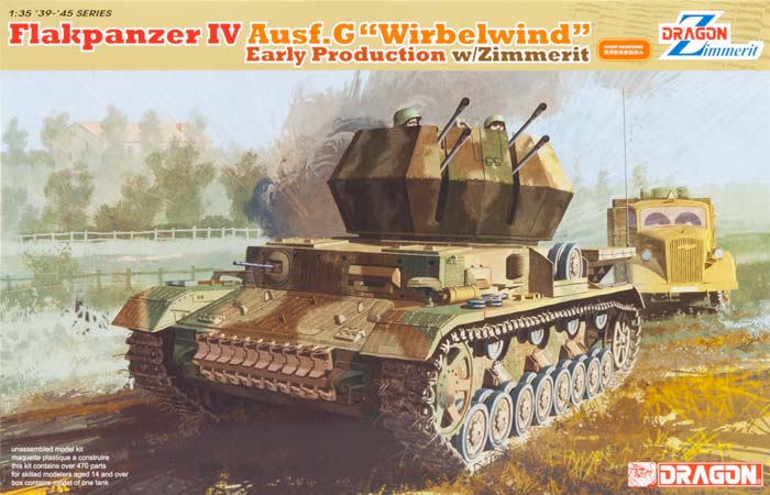 Dragon 6565 - Flakpanzer IV ausf. G Wirbelwin