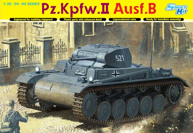 Dragon 6572 - Pz. Kpwf. II Ausf. B