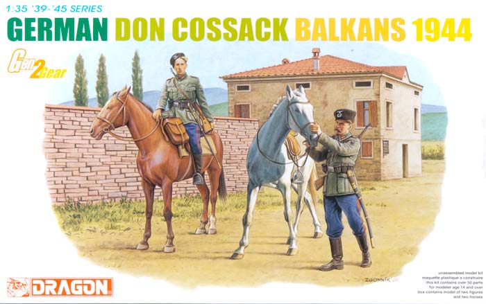 Dragon 6588 - German Don Cossak Balkans 1944