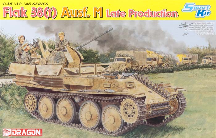 Dragon 6590 - Flak 38 T Ausf. M. Late Production
