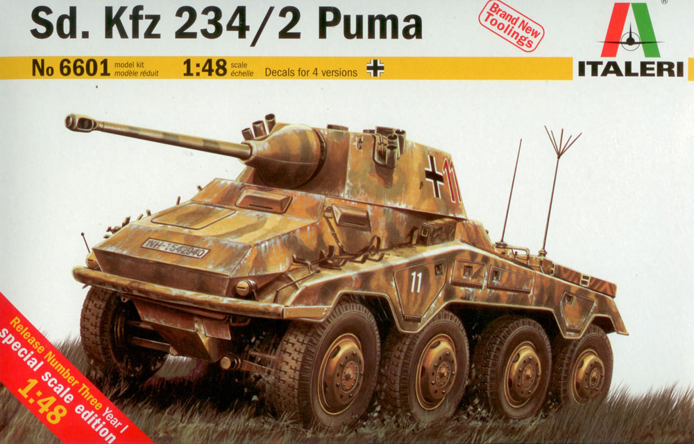 Italeri 6601 - Sd. Kfz: 234/2 Puma