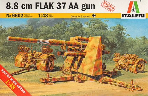 Italeri 6602 - 8.8 cm FLAK 37 AA gun
