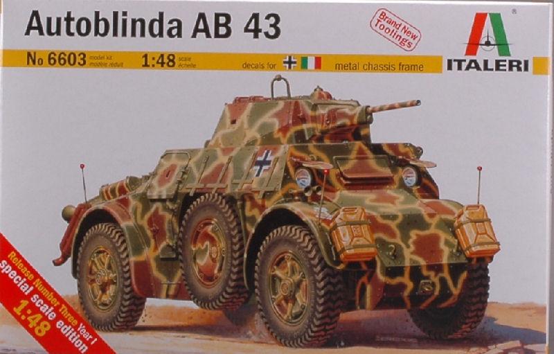 Italeri 6603 - Autoblinda AB 43