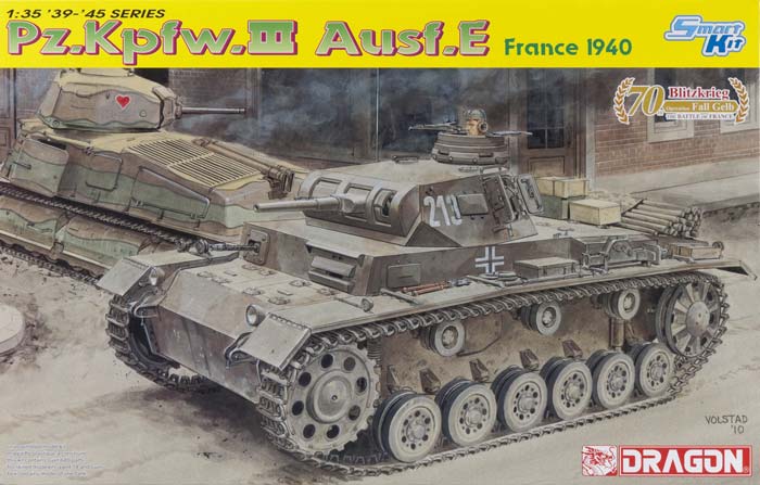 Dragon 6631 - Pz. Kpfw. III Ausf. E France 1940