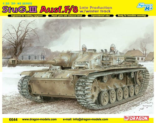 Dragon 6644 - Stug. III F/8 Late Production
