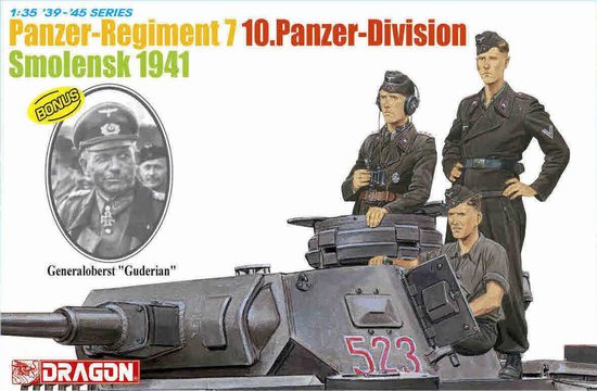 Dragon 6655 - Panzer-Regiment 7/10 Panzer Division