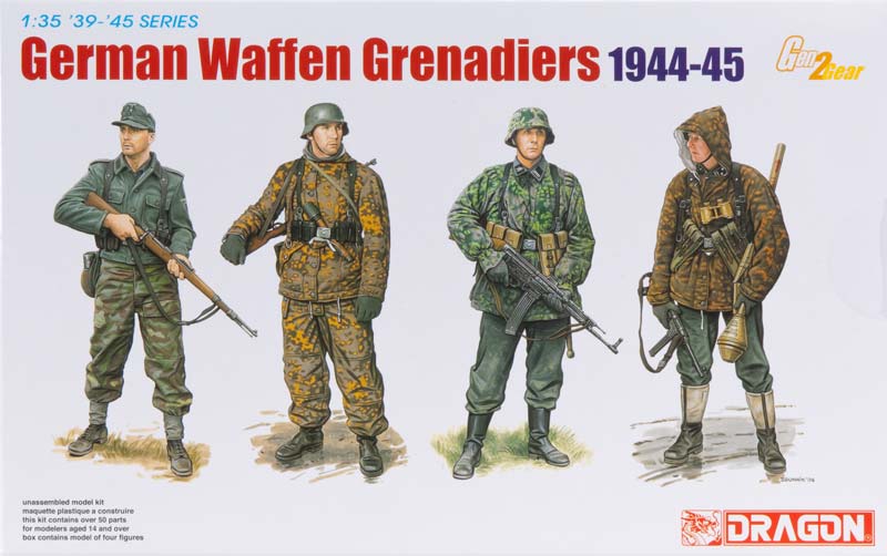 Dragon 6704 - German Waffen Grenadiers 1944-45