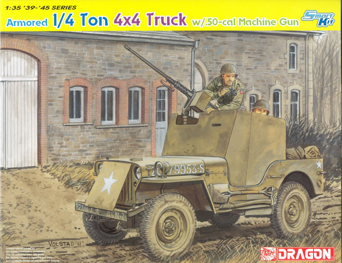 Dragon 6714 - Armored 1/4 Ton 4X4 Truck