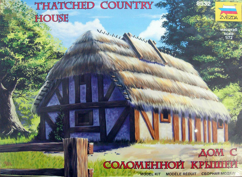 Zvezda 8532 - European thatched country house