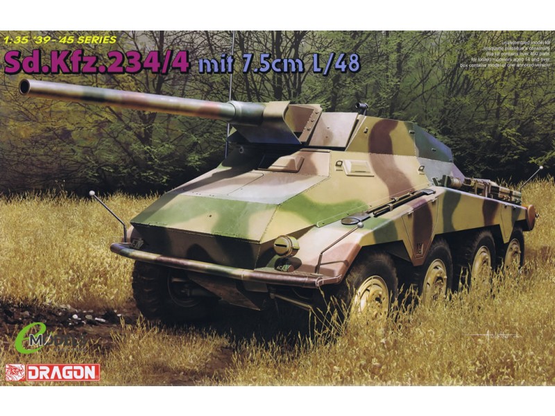 Dragon 6814 - Sd.Kfz.234/4 mit 7.5 cm L/48