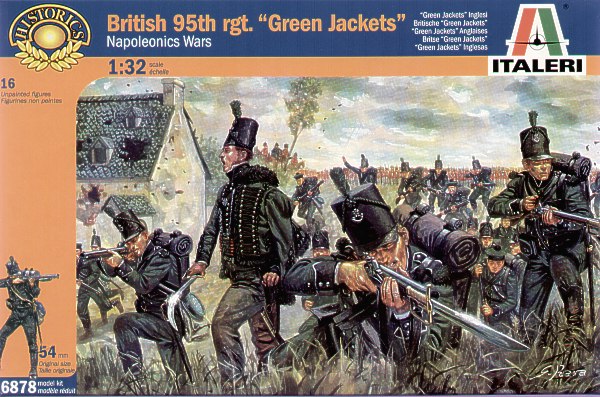 Italeri 6878 - British 95th rgt. Green Jackets