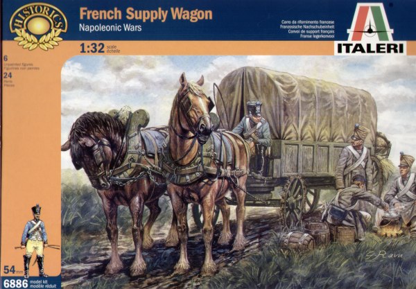 Italeri 6886 - French Supply Wagon