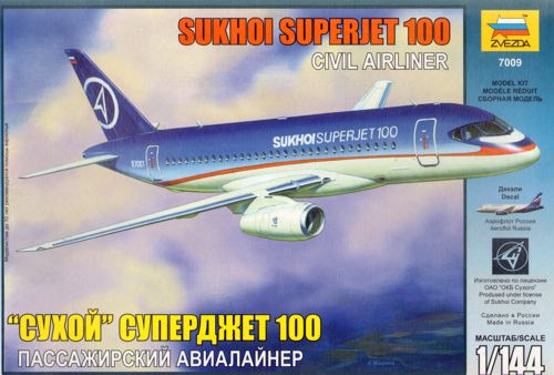 Zvezda 7009 - Sukhoi Superjet 100 Civil Airliner