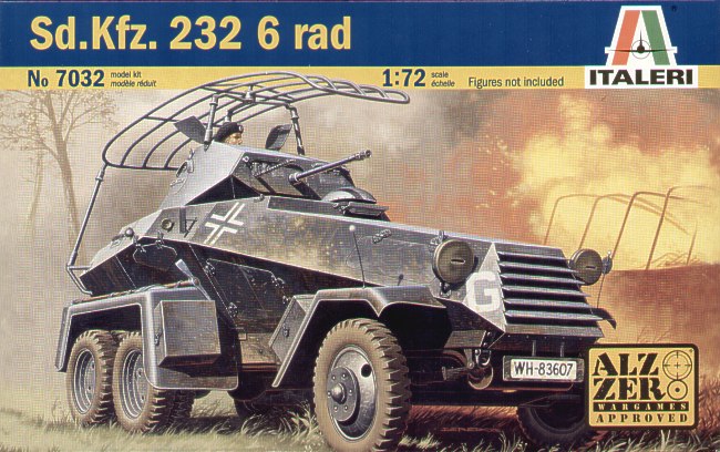 Italeri 7032 - Sd. Kfz. 232.6 RAD