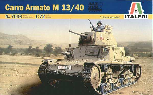 Italeri 7036 - Carro armato M13/40
