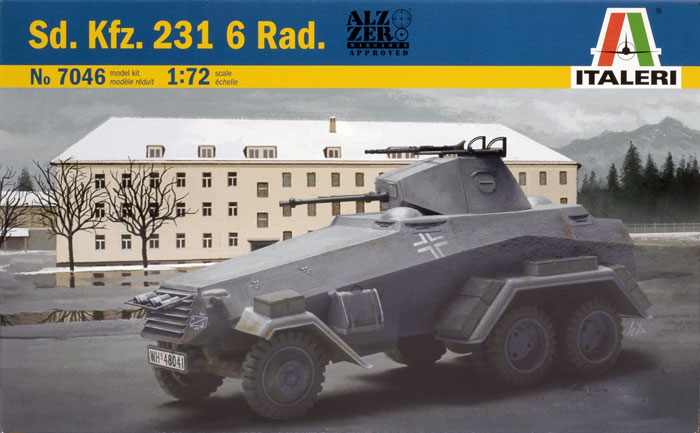 Italeri 7046 - Sd. Kfz. 231 6 RAD