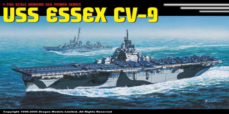Dragon 7049 - U.S.S Essex CV-9