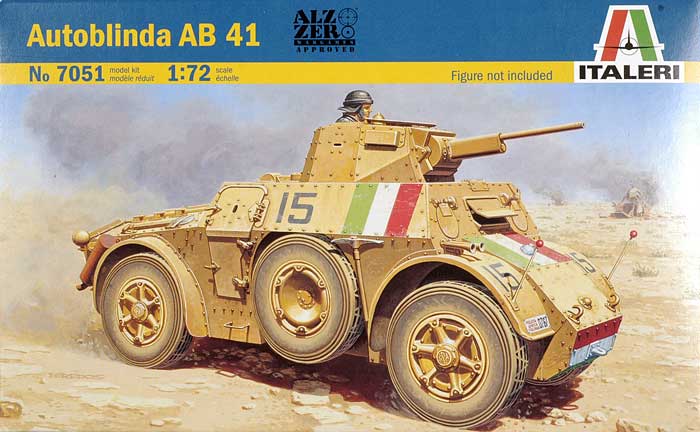 Italeri 7051 - Autoblinda AB41