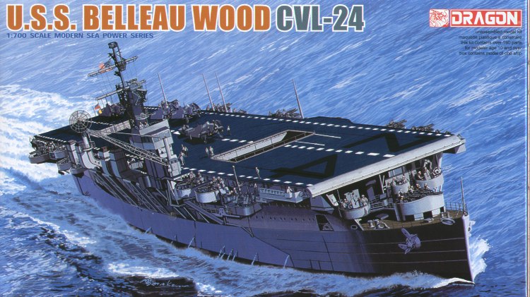 Dragon 7058 - U.S.S. Belleau Wood Cvl-24