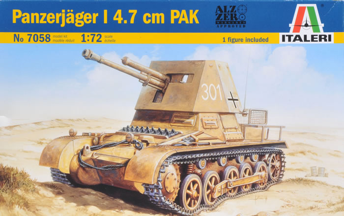 Italeri 7058 - Panzerjager 4.7cm Pak. (T)