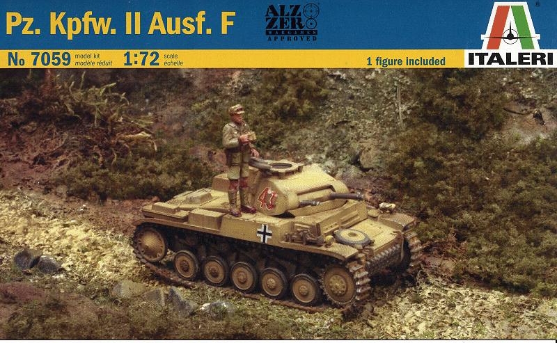 Italeri 7059 - Pz. Kpwf. II Ausf. E