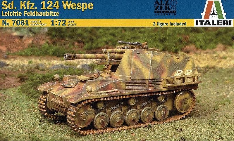 Italeri 7061 - Sd. Kfz. 124 Wespe 10.5cm