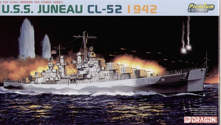 Dragon 7066 - U.S.S. Juneau CL-52 1942