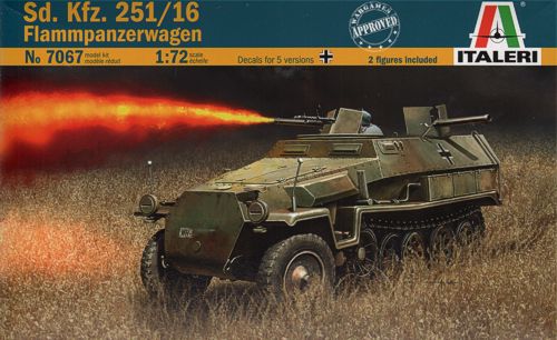 Italeri 7067 - Sd. Kfz. 251/16 with Pak 40