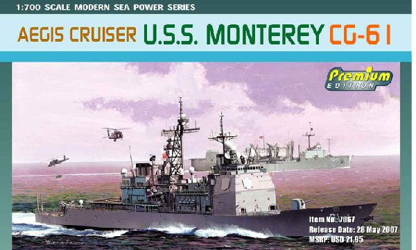 Dragon 7067 - U.S.S Monterey CG-61