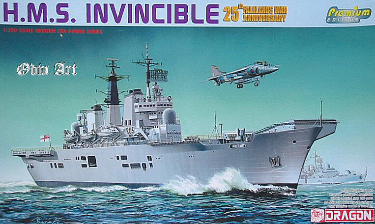 Dragon 7072 - H.M.S. Invincible 25th falklands war anniversary