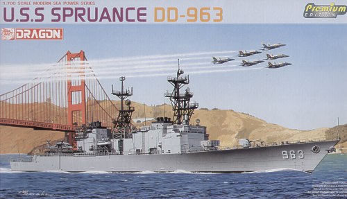 Dragon 7084 - U.S.S Spruance Premium Edition