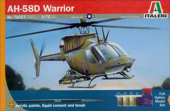Italeri 71027 - AH 58D Warrior (Model Set)