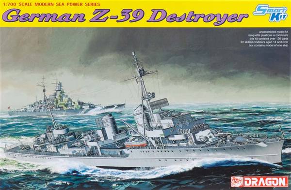 Dragon 7103 - Geraman Z-39 Destroyer